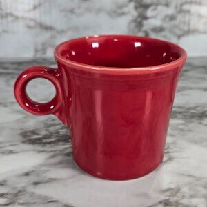 Fiesta Ware Classic Ring Handle Mug Red Scarlet